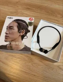 SHOKZ OPENRUN 骨伝導イヤホン ブラック