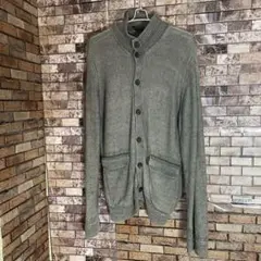 【即日発送／送料無料／価格の相談】DURBAN カーディガン 麻 グレー M
