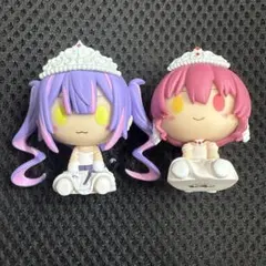 ホロライブ 宝鐘マリン 常闇トワ ちょこのっこフィギュア一番くじ