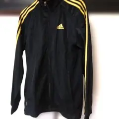adidas ブラック ストライプジャージ　訳あり　商品説明必読！