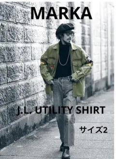 marka JL UTILITY SHIRTS WIDE ジョンレノン　サイズ2のサムネイル