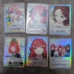 五等分の花嫁 可愛さマシマシチョモランマ 中野二乃 カードセット