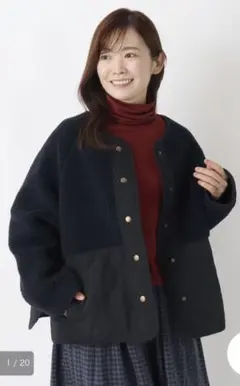 【12月リンネル掲載】ボアキルトショート