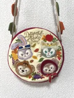 ダッフィーアンドフレンズ　パスケース　ポシェット