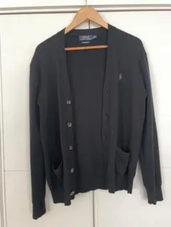 Polo Ralph Lauren 黒 メンズ カーディガン Sサイズ