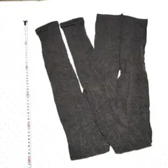 無印良品 レギンス スパッツ 網タイツ風 茶系 サイズМ〜Ｌ