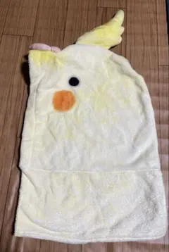 フェリシモ・小鳥になろうフード付きスヌード②オカメインコ