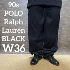 Polo Ralph Lauren ポロチノ フェードブラック チノパンツ 墨黒 - メルカリ