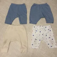 UNIQLO 西松屋　ベビー服 パンツ 4点セット
