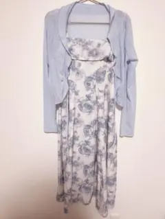 カーディガン＆キャミソールワンピース セット