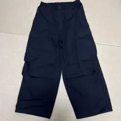 GU スーパーワイドカーゴパンツ ブラック