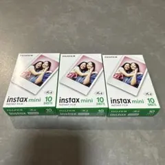 FUJIFILM instax mini インスタントフィルム 10枚×3箱