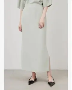 ミラオーウェン サイドスリットストレートスカート