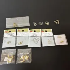 ピアス、イヤリングパーツ　イヤリングコンバータ　セット