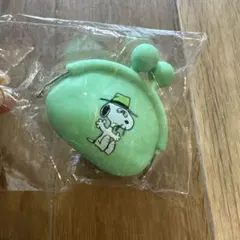 スヌーピー　がま口　シリコン　ちょっと大きなシリコンがまぐち　スパイク