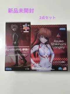 シン・エヴァンゲリオン 劇場版 Luminasta フィギュア　2点セット　新品
