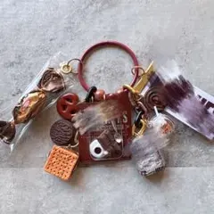 じゃらじゃらキーホルダー ガチャ詰めポーチ キーホルダー バッグチャーム