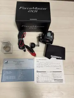 SHIMANO ForceMaster 201 電動リール　バッテリー付き　美品 SHIMANO 22 ForceMaster 201DH 電動リール - メルカリ