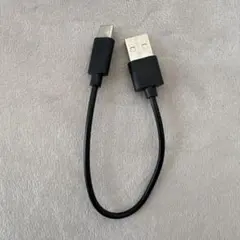 USB Type-C 充電ケーブル ブラック