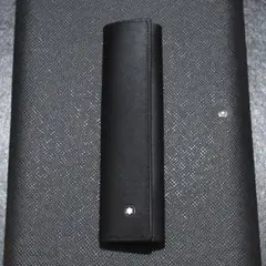 モンブラン ペンケース ペンポーチ 4810 ブラック 2本用 129259 - メルカリ