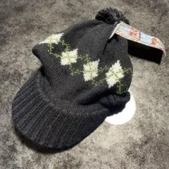 しえ様専用 《新品》ROXY 黒 ビーニー ニット帽 ニットキャップ