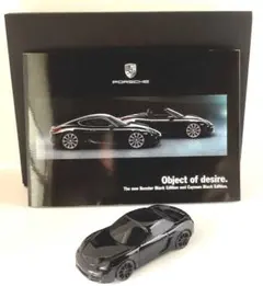 ポルシェ ボクスター ブラックエディション メタルペーパーウエイト　1/43のサムネイル