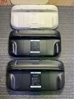Wii U 게임패드 화이트 블랙 세트