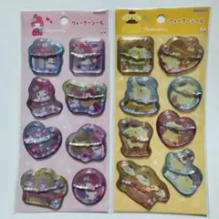 サンリオ　ウォーターシール　ポムポムプリン　マイメロディ　サンスター文具