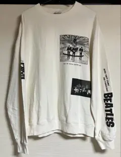 THE BEATLES/ザ・ビートルズ フォトプリント トレーナー　Ｌサイズ