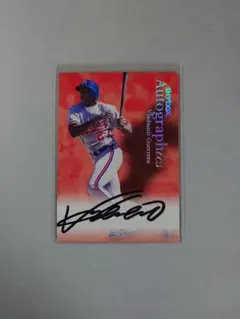 Vladimir Guerrero auto ショートプリント　直筆サイン