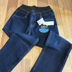 スリムストレート ストレッチパンツ 140cm