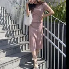 スナイデル　snidel 新品未使用タグ付き　メローワンピース