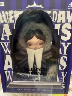 POP MART SKULLPANDA Wednesday フィギュア