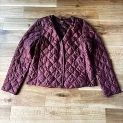 【USED】UNIQLO ウォームパッテド　キルティングジャケット　M