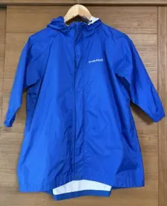 mont-bell レインコート　キッズ　120 ブルー