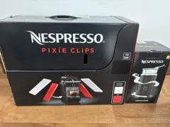 Nespresso ネスプレッソ　ピクシークリップとミルクフォーマーセットのサムネイル