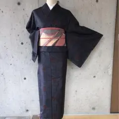 ☆即決価格☆【一点物】稀少!!オーダーメイド 大正ロマン 紬 単着物 お洒落♪【一点物】稀少!!オーダーメイド 大正ロマン 単着物 - メルカリ