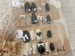 2点まとめ売り ネイルチップ つけ爪