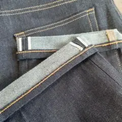 UNIQLO ユニクロ セルビッジ スリムフィットデニムパンツ カイハラ W33