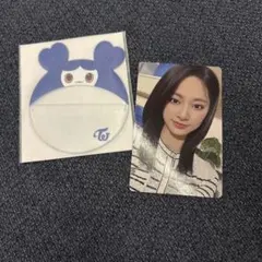 TWICE ツウィ 缶バッジケース　READY TO BE アプグレ　トレカ