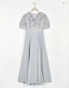 An MILLE レースコットンフレアワンピース