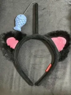 即発送可能♡韓国 ロッテワールド カチューシャ 猫耳 魚 テーマパークのサムネイル
