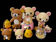リラックマフィギュア　まとめ売りオマケ含む11点