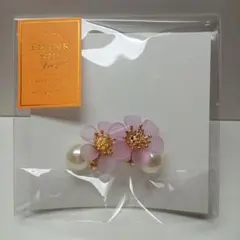 【みたん様専用】イヤリング フラワー＆パール