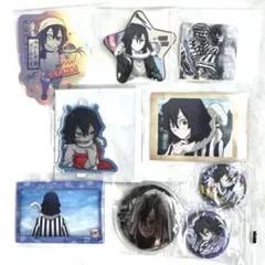 鬼滅の刃　伊黒小芭内　缶バッジ　ステッカー　アクリルスタンド　まとめ売り