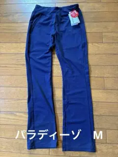 パラディーゾ　春夏用レギンスパンツネイビーMのサムネイル
