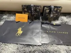 ルイ・ヴィトンとラルフ・ローレン ショップ袋 4枚セット