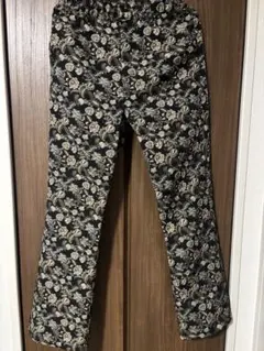 JEANASIS 総柄フラワー刺繍パンツ