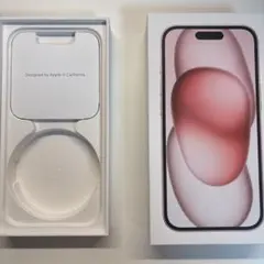 iPhone15 ピンク 空箱