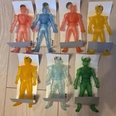【新品非売品】仮面ライダーミニフィギュアソフビ7種